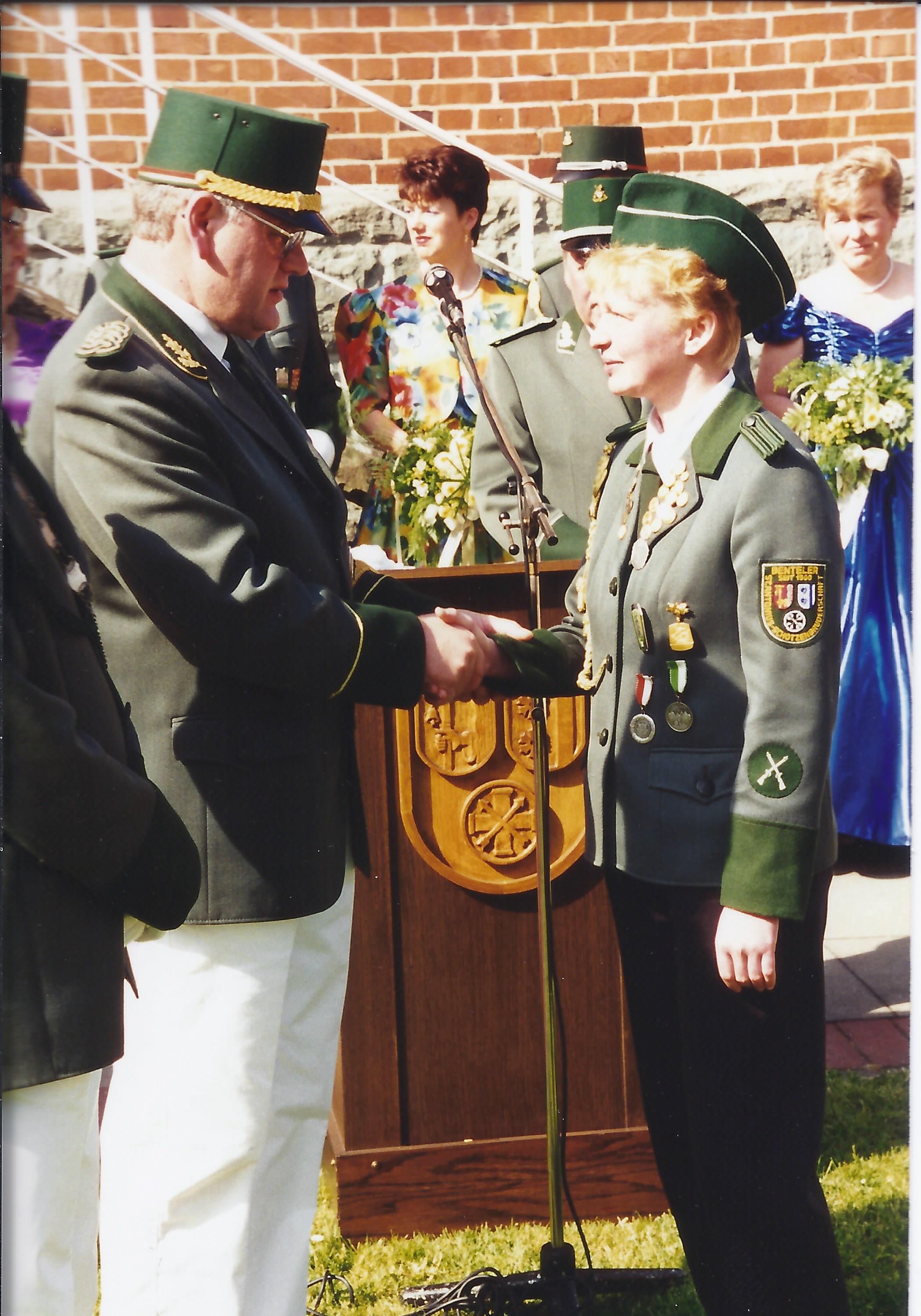 Jungschützenkönigin 1994 Monika Hölscher